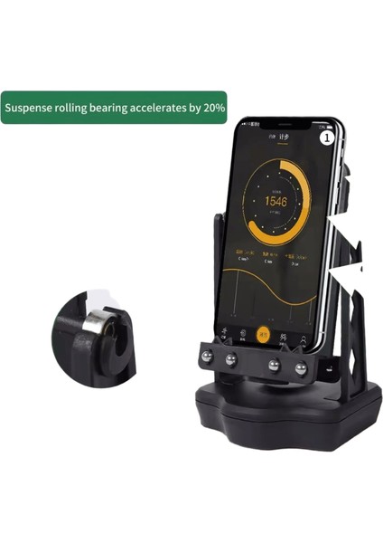 Telefon Masası Için Yürüyüş Salıncak Çalkalayıcı Cep Telefonu Standı Tutucu Otomatik Salıncak Çalkalayıcı Telefon Kıpırdatıcı Pedometre Fırça Step Renk: A2 (Yurt Dışından)