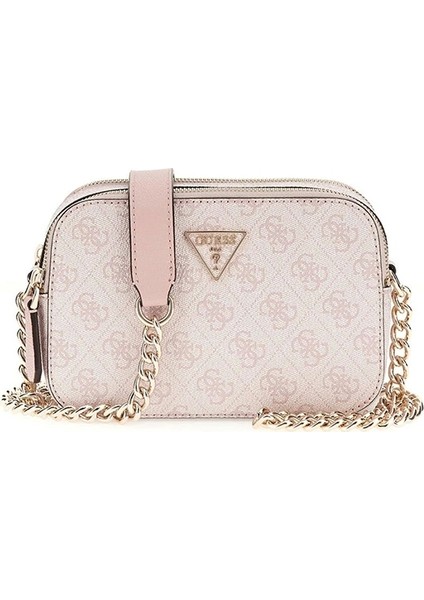 Kadın Pembe Noelle Crossbody Kamera Çanta