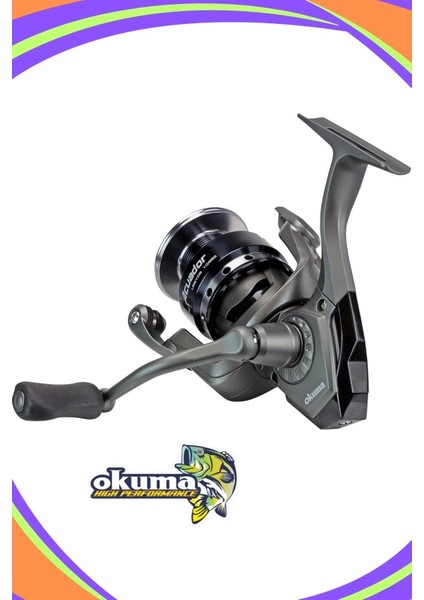 Big Bass 240cm 10-40gr Okuma Acuador 4000a 8 Örgü Spin Olta Seti