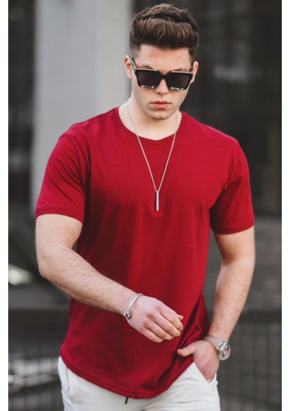 Bordo Erkek Tişört 4951 fiyatları