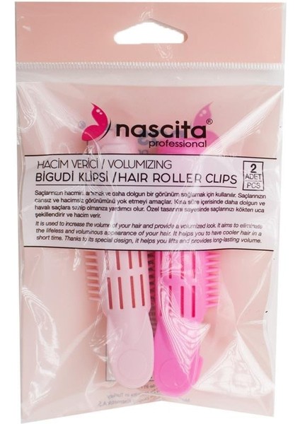 Hacim Verici Bigudi Klipsli 2'li Set - 46