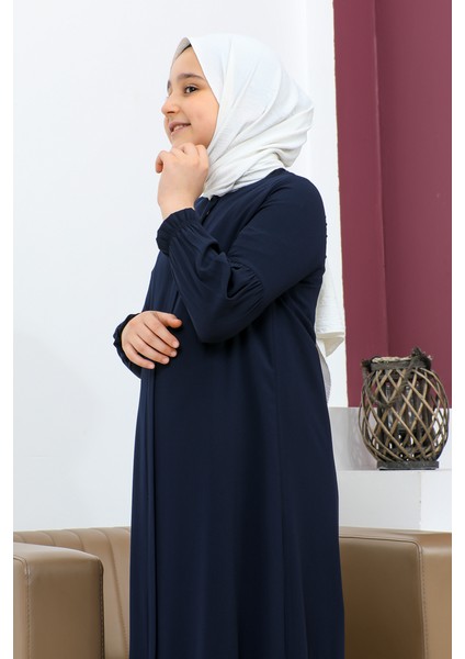 Eteği Büzgülü Ferace(Çocuk) modelleri