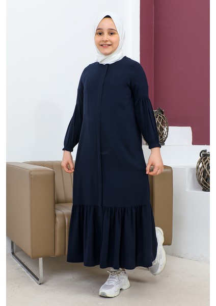 Eteği Büzgülü Ferace(Çocuk) indirimleri