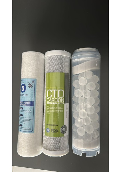 Bina Girişi 3lü Su Arıtma Filtresi