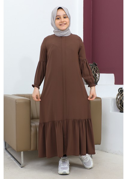 Eteği Büzgülü Ferace(Çocuk) indirimleri