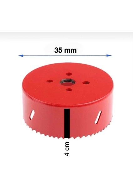 Bi-Metal Delik Açma Testeresi Panç 35 mm fiyatları