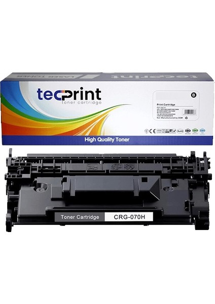 Tecprint Canon LBP-246DW Uyumlu CRG070H Yüksek Kapasiteli Muadil Toner