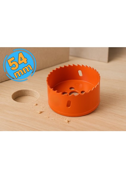 Bi-Metal Delik Açma Testeresi Panç 54 mm
