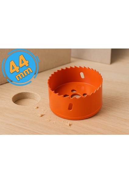 Bi-Metal Delik Açma Testeresi Panç 44 mm