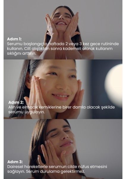 Tüm Cilt Tipleri Temel Serum Başlangıç Seti Vegan modelleri
