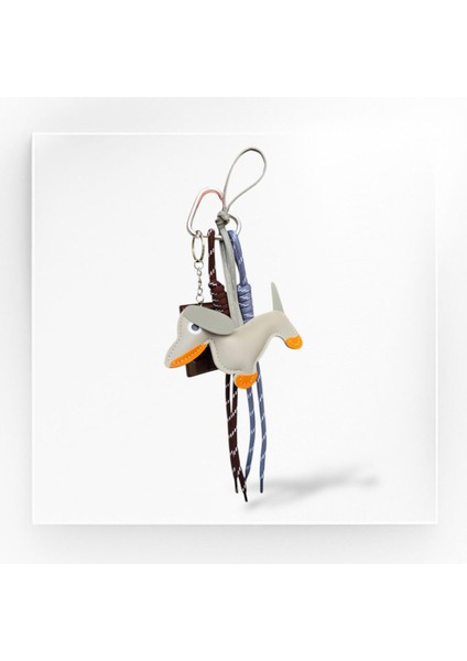 Kadın Çanta Aksesuarı Çanta Charmı Sosis Köpek Çikolata Figürlü