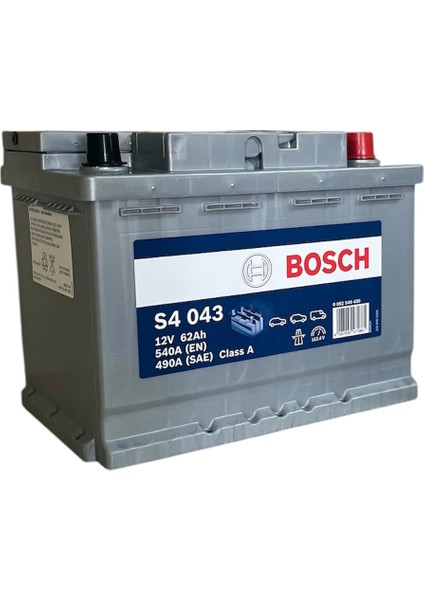12V 62 AH 540A(E) (60 AH MUADİLİ)