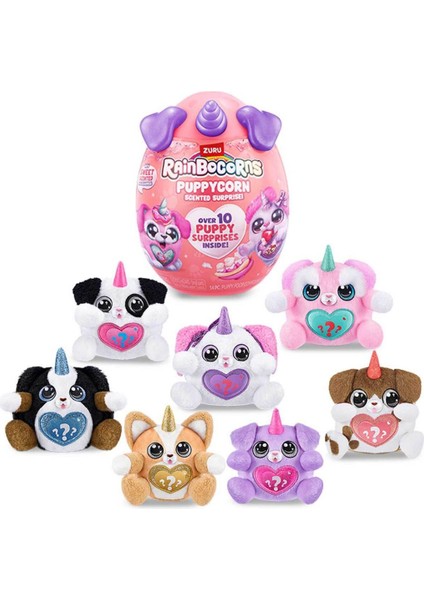 Rainbocorns Puppycorn Koku Sürprizi Sürpriz Paket S8 Mor RAR27000-M