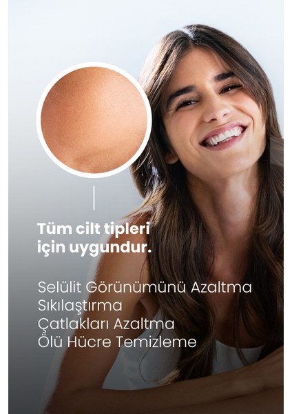Selülit Gideren Ve Cilt Sıkılaştıran Temel Vücut Bakım Seti Vegan