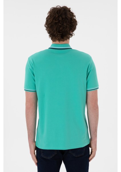 Erkek Mint Tişört Basic 50306011-VR090