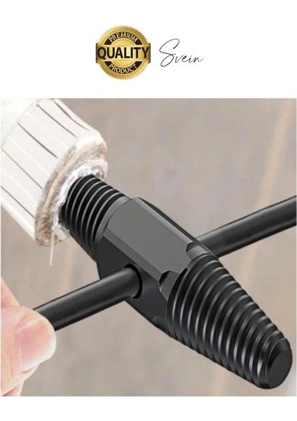 Kırık Musluk Ters Kılavuz Açıcı Aparatı Çift Başlı Su Borusu Vida Hasarlı Cıvata Sökücü Set indirimleri