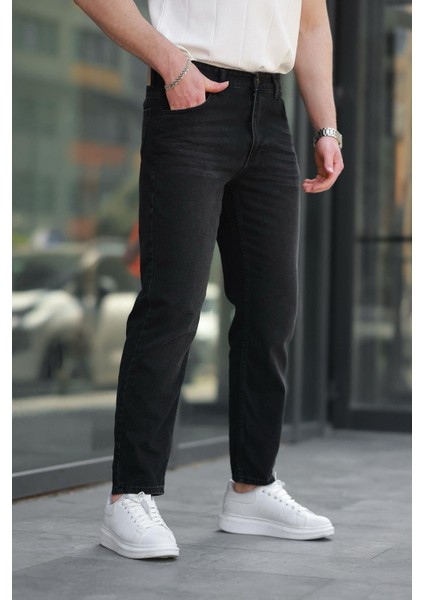Siyah Erkek Jean Pantolon E7419 fiyatları