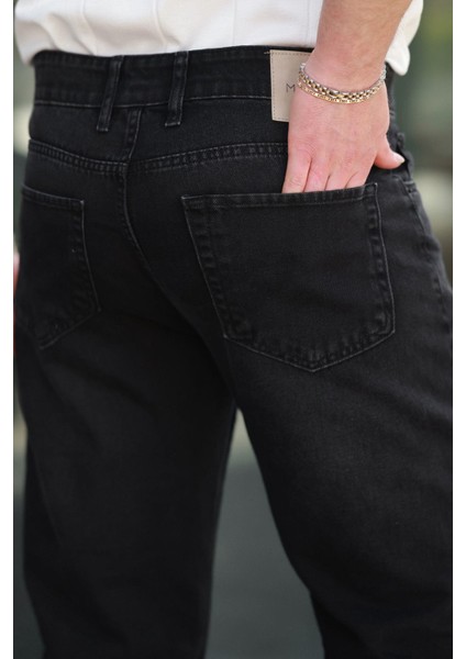Siyah Erkek Jean Pantolon E7419 indirimleri