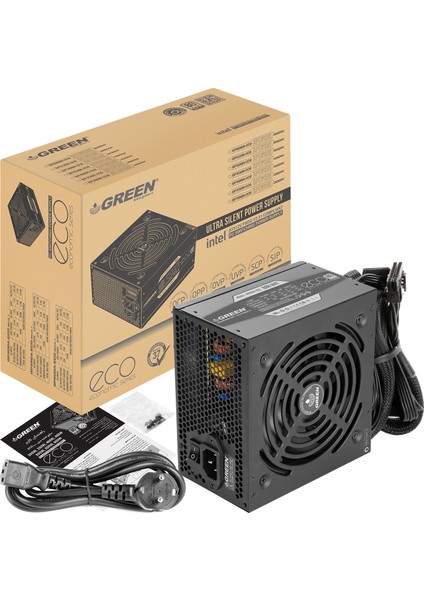 GP600A-ECO Rev3.1 Power Supply Pc Güç Kaynağı (3yıl Garanti)