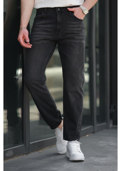 Füme Erkek Jean Pantolon E7419