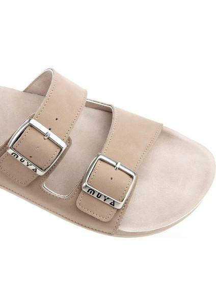 Nova 31500-042 Anatomik Taban Kadın Terlik Açık Vizon 35-39 modelleri