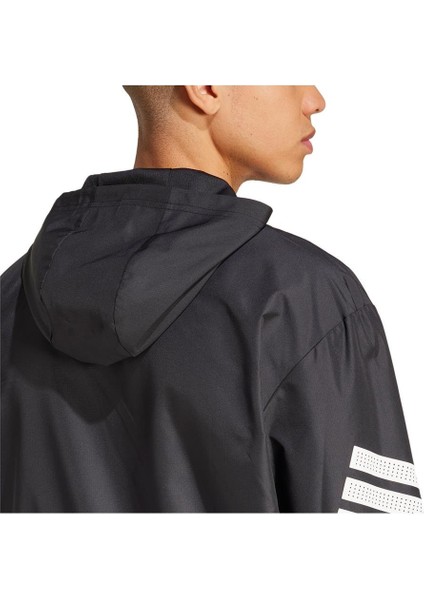 Siyah Erkek Ceket GYM+3S WNDBREAK JM6753 Siyah Erkek Ceket GYM+3S WNDBREAK JM6753