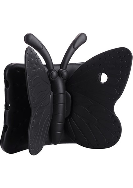 Galaxy Tab A8 10.5 SM-X200 (2021) Uyumlu Zore Butterfly Standlı Tablet Kılıf-Siyah
