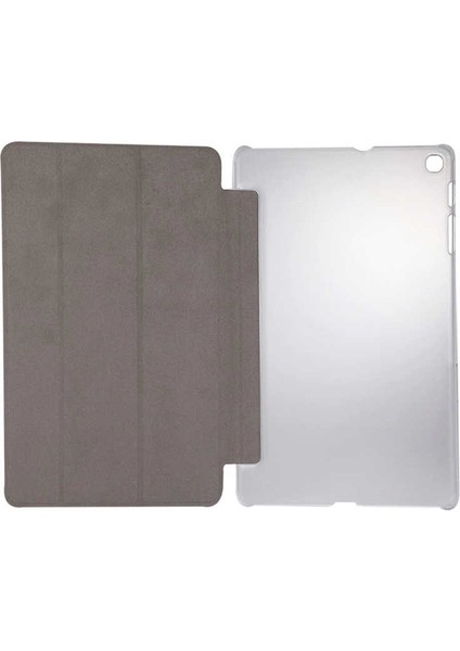 Galaxy T720 Tab S5E Uyumlu Zore Smart Cover Standlı 1-1 Kılıf-Pembe