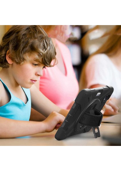 iPad 11.nesil 2025 Zore Defender Tablet Silikon - Siyah