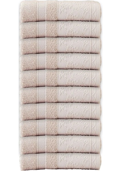 Larsen Bej Havlu 10'lu 50 x 90 cm