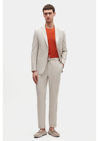 Slim Fit Vizon Gofre Takim Elbise fiyatları