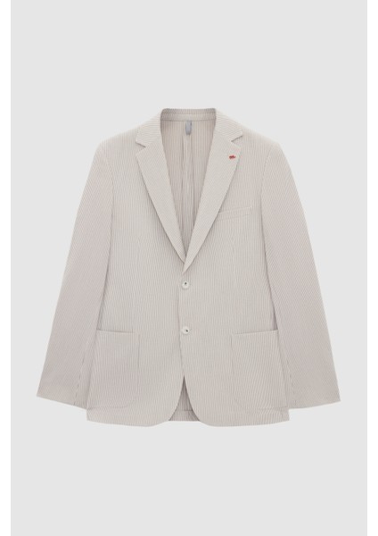 Slim Fit Vizon Gofre Takim Elbise indirimleri