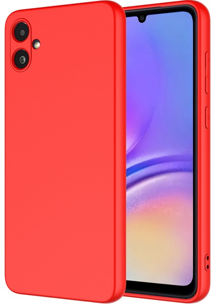 Galaxy A06 Kılıf Fygs Mara Lansman Kapak-Kırmızı