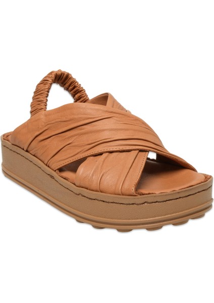 D25YS-2585Z Günlük Taba Kadın Sandalet