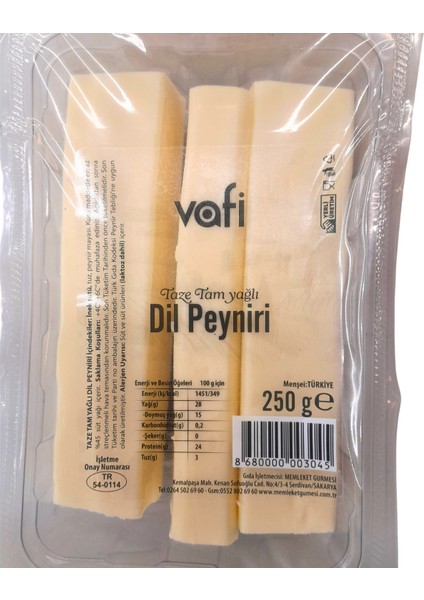 Gurme Dil Peyniri 250 gr
