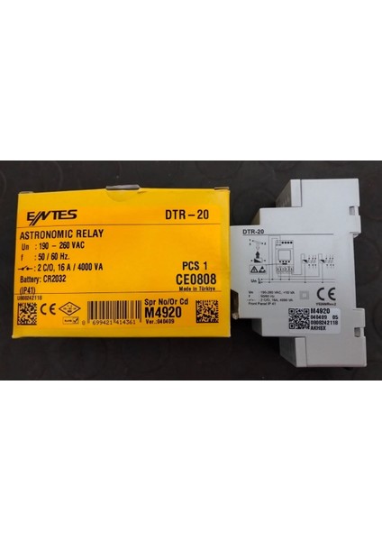 Dtr-20 Astronomıc Relay M4920