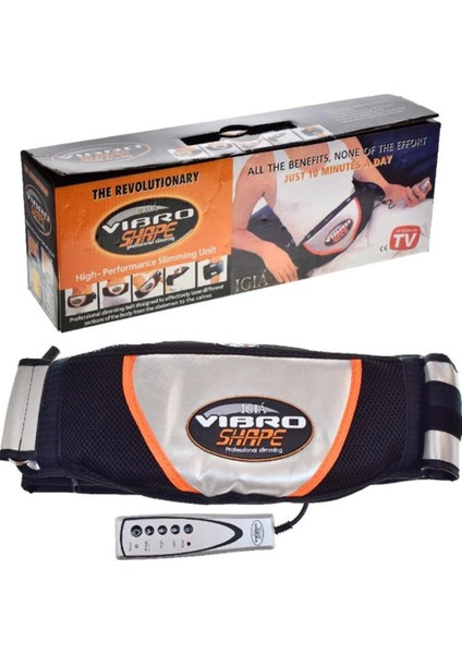 Relax Vibro Shape Titreşimli Zayıflama ve Masaj Kemeri Göbek Eritme Cihazı