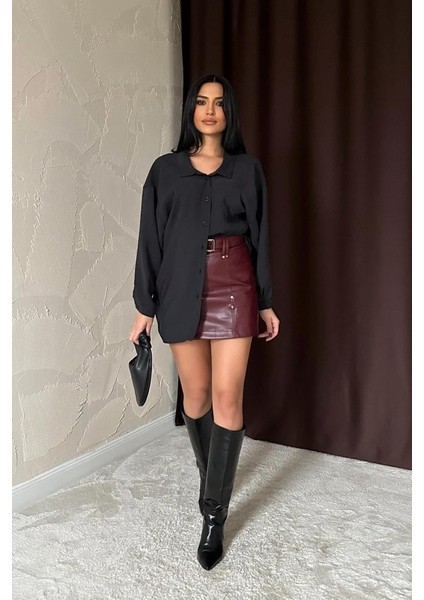 Siyah Salaş Gömlek