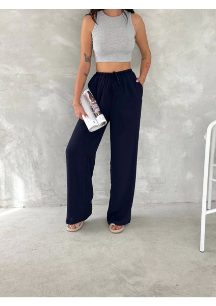 Ayrobin Oversize Pantalon - Lacivert