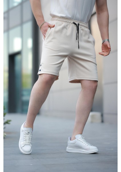 Bej Basic Erkek Şort E6567 modelleri
