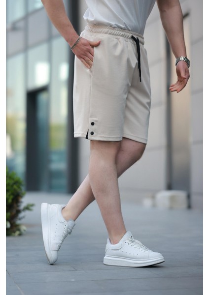 Bej Basic Erkek Şort E6567 fırsatları