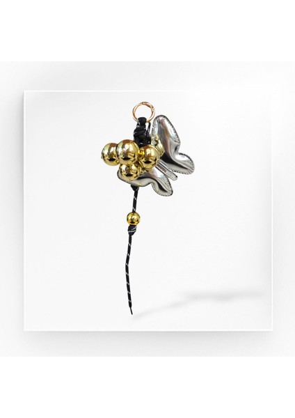 Kadın Çanta Charmı Çanta Aksesuarı Kelebek Figürlü