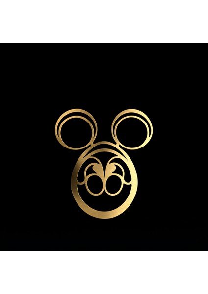 8 Ayar Altın Kolye Ucu Mickey Mouse GM4022 1 gr