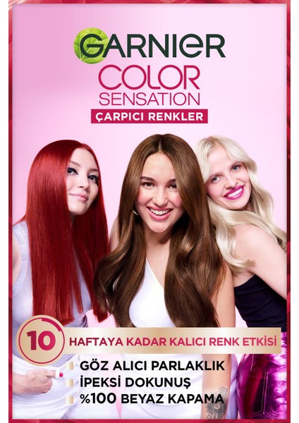 Çarpıcı Renkler 7.40 Tarçın Bakır Saç Boyası