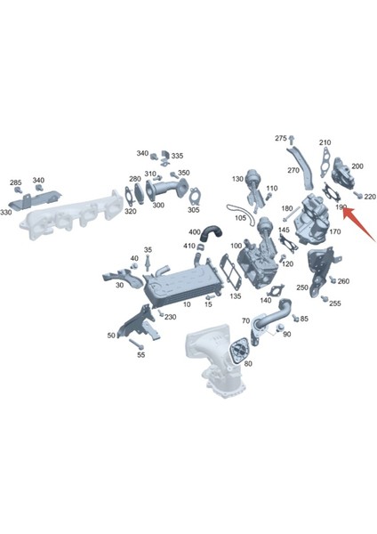 Egr Takviye Kanatlı Metal Conta Sprinter W906 W907 W910 Vito W639 W447 Euro5 Euro6 OM651 Tüm Motorlar fiyatları