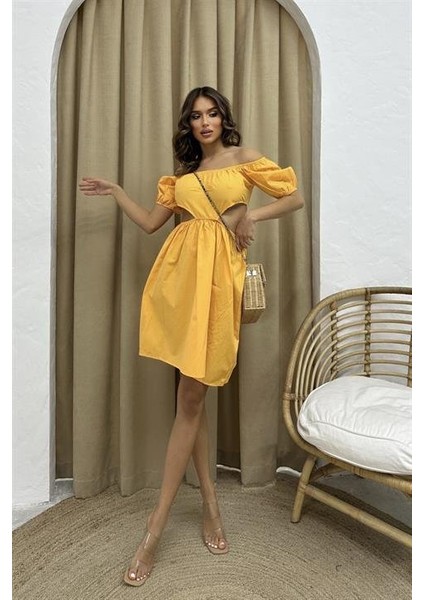 Stefanie Cut Out Elbise 2143-02