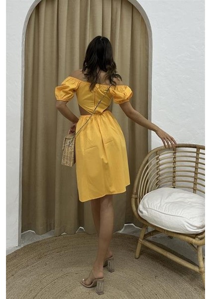 Stefanie Cut Out Elbise 2143-02