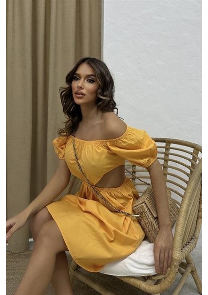 Stefanie Cut Out Elbise 2143-02