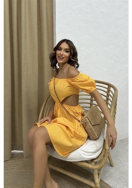 Stefanie Cut Out Elbise 2143-02