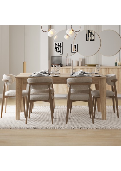 Sephia Açılır Yemek Masası - Tori 160 x 75 x 90 cm